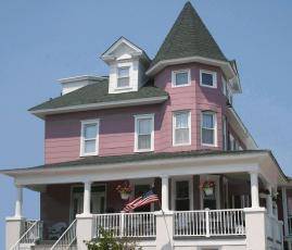 Ocean City Beautiful 7BR Beach Block Victorian Sleeps 19, Wifi, Cable & AC