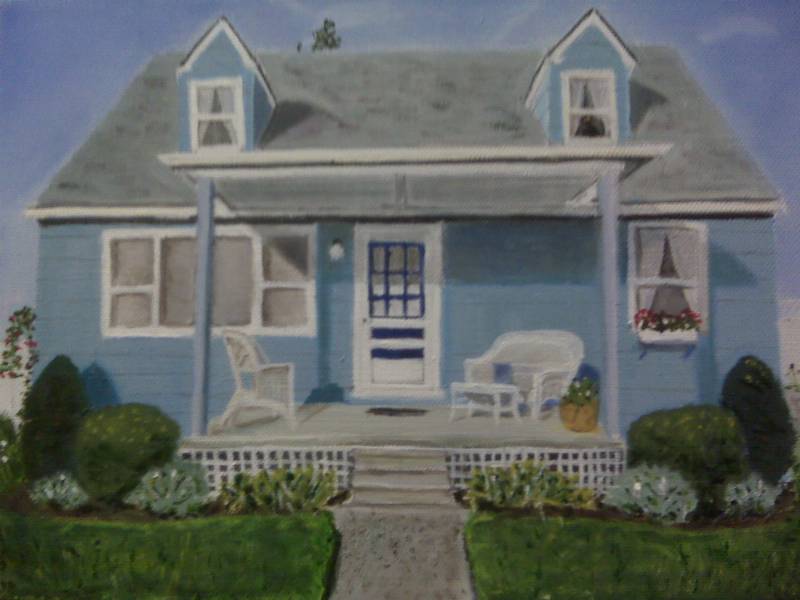 Ocean City Blue Cottage by the Sea