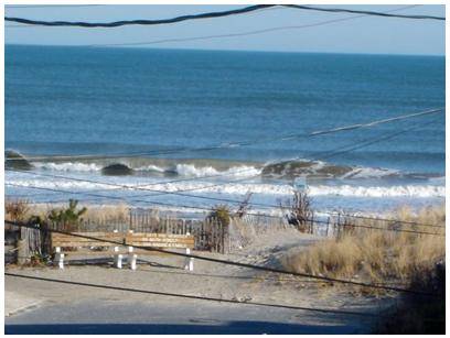 Sea Isle / Townsend`s Inlet Beach Block Ocean View, 4 Houses from the Beach