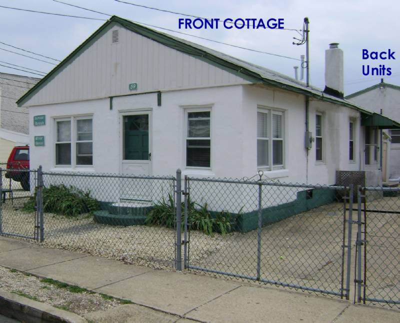 Seaside Heights Beach Block 3 BR Cottage and 2 BR Units