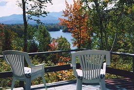 Saranac Lake Home Overlooking Lake Flower