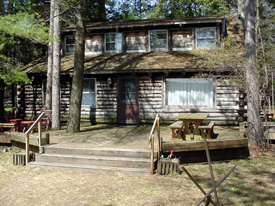 Cranberry Lake Waterfront Log Home