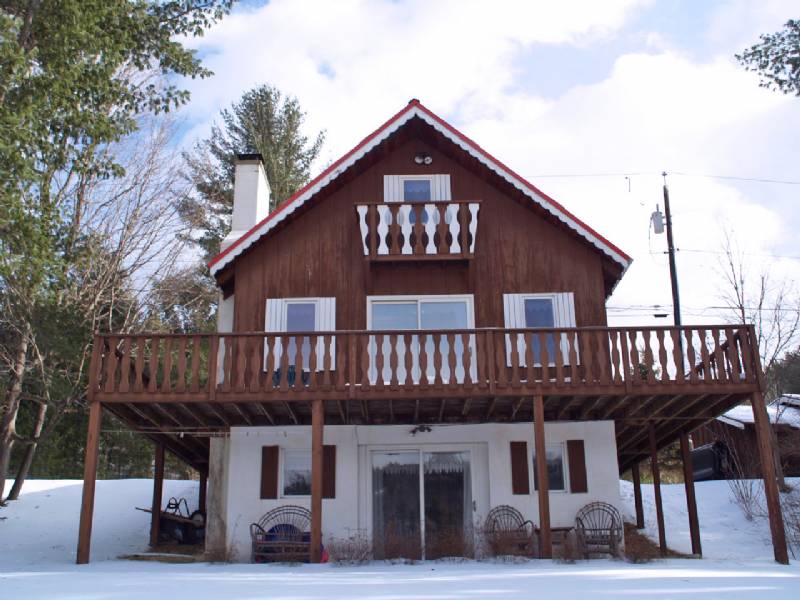 Upper Jay Chalet with High Peaks Views