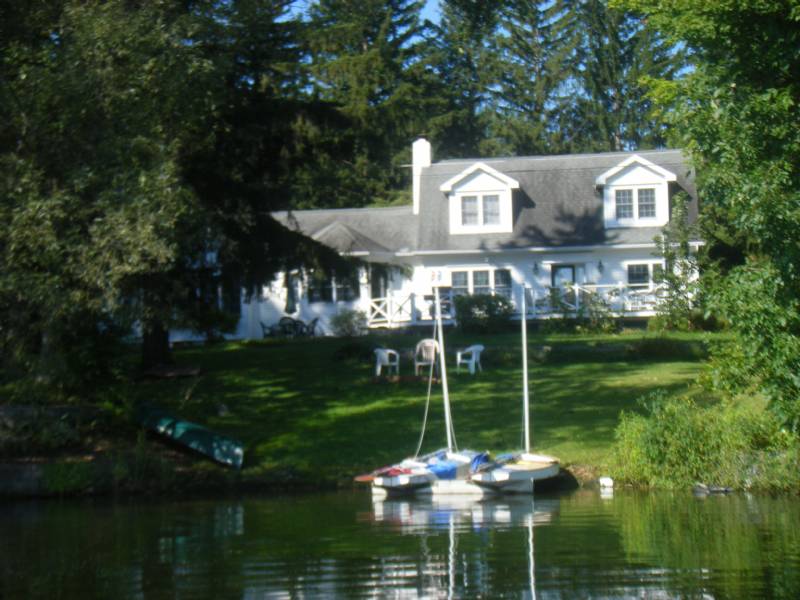 Cazenovia Lake Water`s Edge - Large Lakefront Home