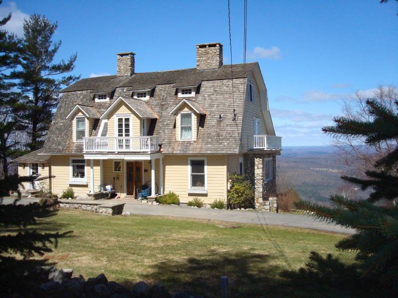 Cragsmoor Sunset Porch Overlooking the Catskill Mountains