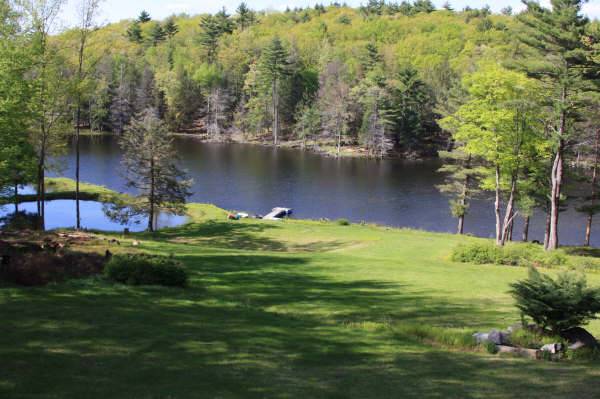 Lake Wallenpaupack Rustic House on 31 Acres on Its Own Lake